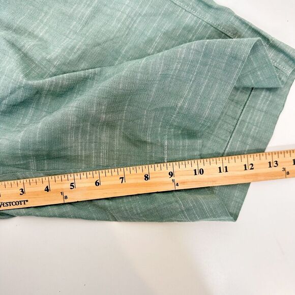 Pendleton Men's Green Cotton Shorts Sz 36 100% Cotton 10" Inseem - Picture 8 of 8